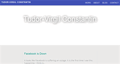 Desktop Screenshot of blogspot.tudorconstantin.com